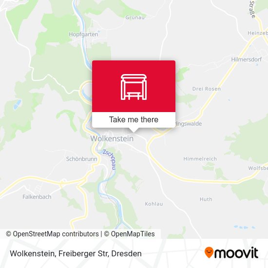 Карта Wolkenstein, Freiberger Str