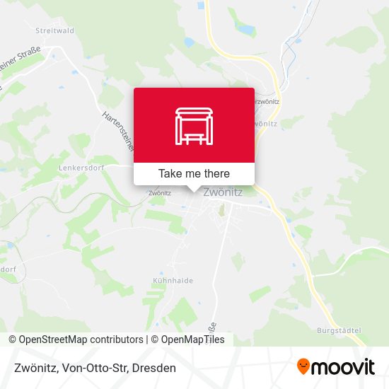 Карта Zwönitz, Von-Otto-Str