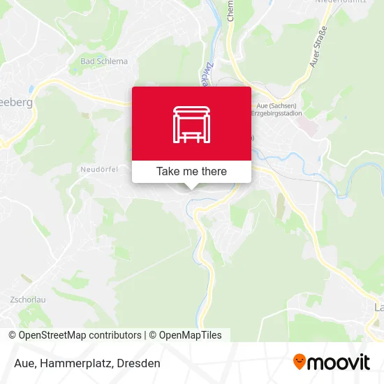 Карта Aue, Hammerplatz