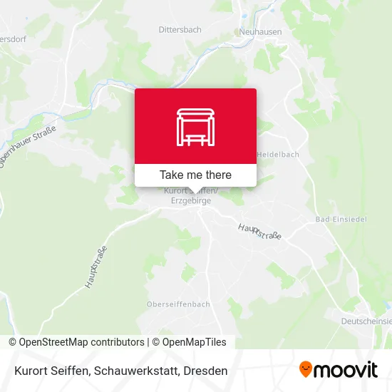 Карта Kurort Seiffen, Schauwerkstatt