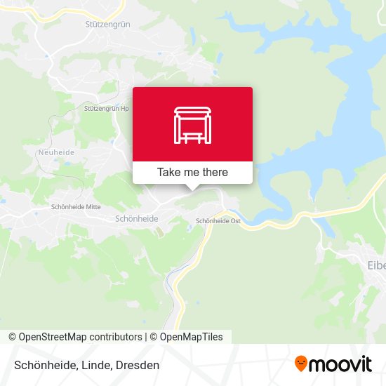 Карта Schönheide, Linde