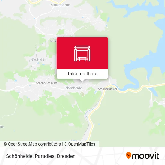 Карта Schönheide, Paradies
