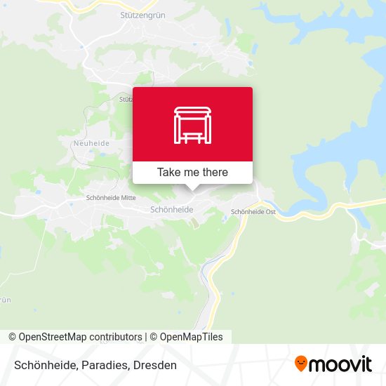 Карта Schönheide, Paradies