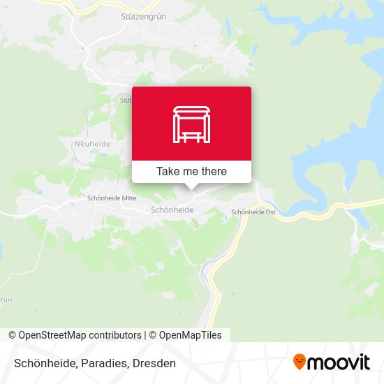 Карта Schönheide, Paradies