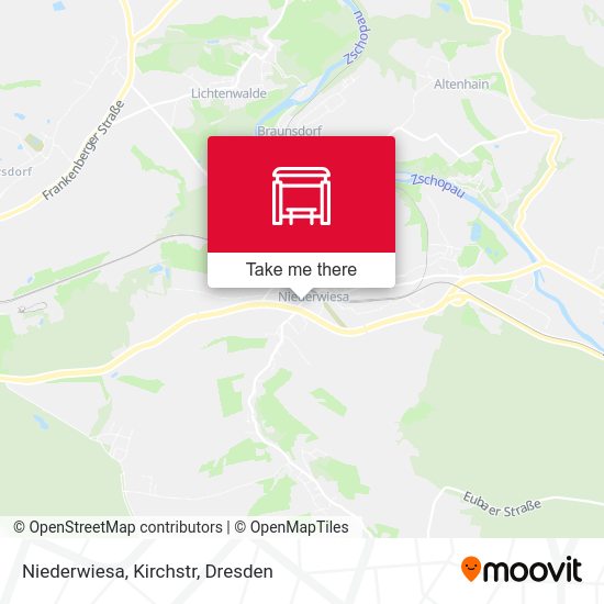 Карта Niederwiesa, Kirchstr