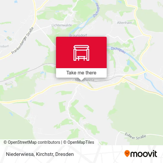 Карта Niederwiesa, Kirchstr