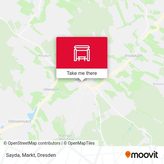 Карта Sayda, Markt