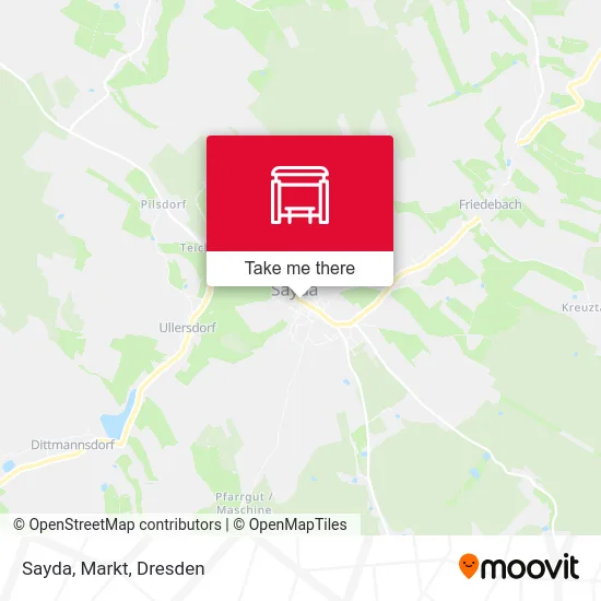 Карта Sayda, Markt
