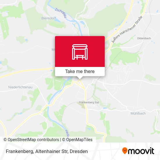 Карта Frankenberg, Altenhainer Str