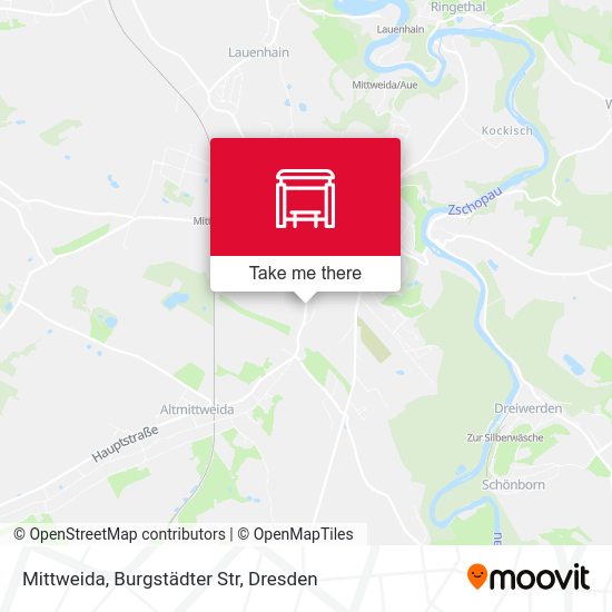 Карта Mittweida, Burgstädter Str