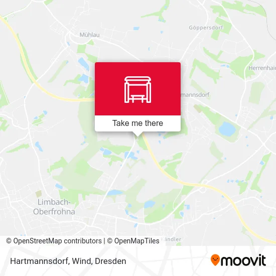 Карта Hartmannsdorf, Wind
