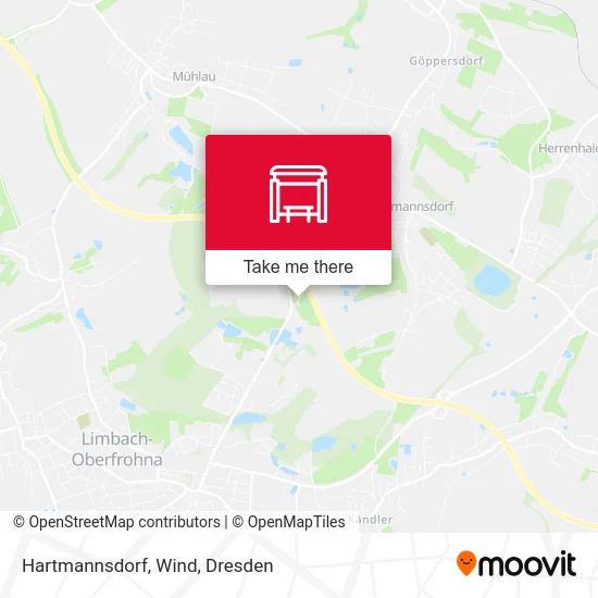 Карта Hartmannsdorf, Wind