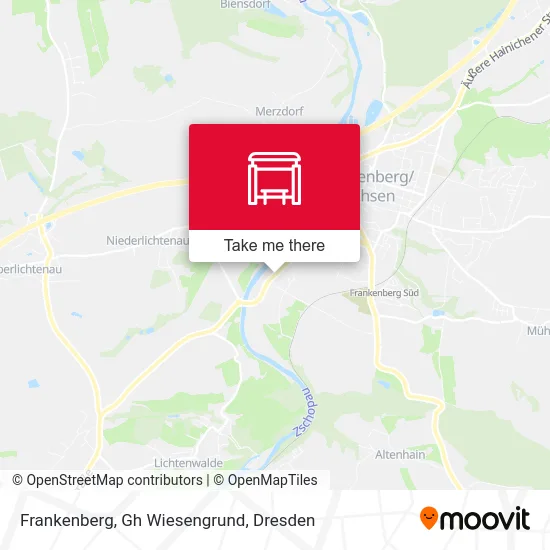 Карта Frankenberg, Gh Wiesengrund