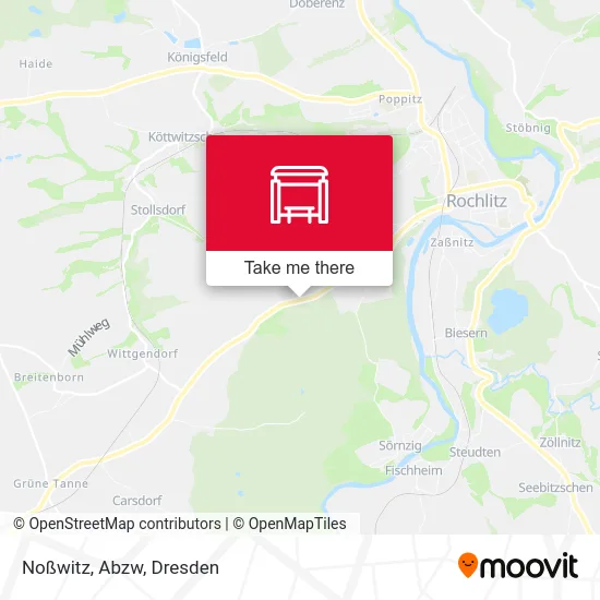 Карта Noßwitz, Abzw