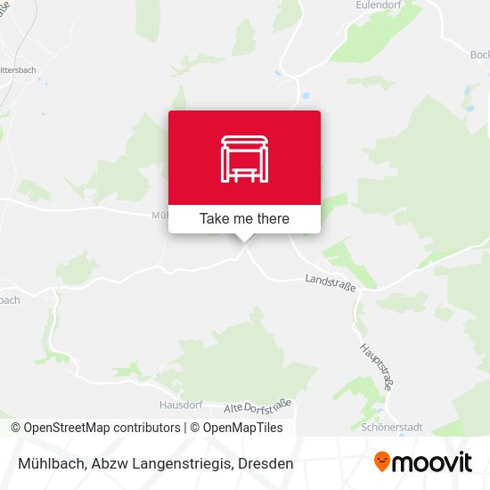 Карта Mühlbach, Abzw Langenstriegis