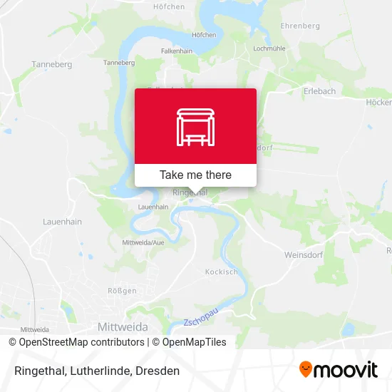 Карта Ringethal, Lutherlinde