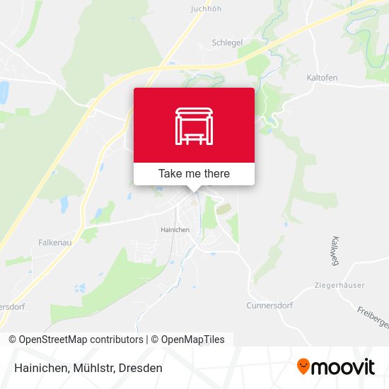 Карта Hainichen, Mühlstr