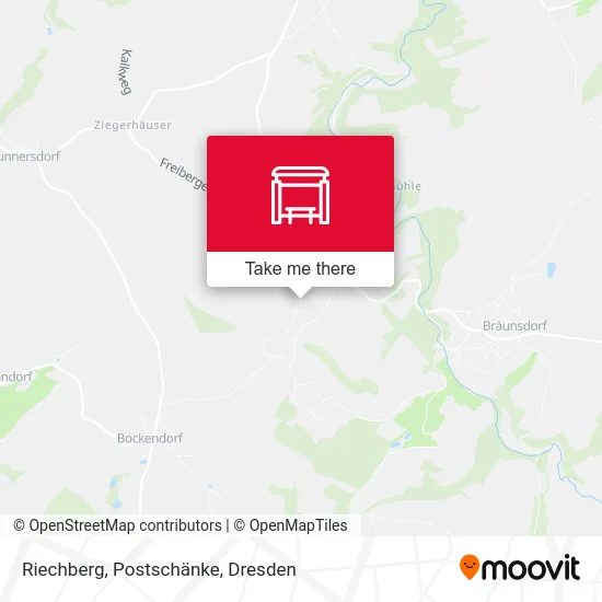 Карта Riechberg, Postschänke