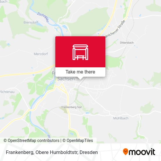 Карта Frankenberg, Obere Humboldtstr