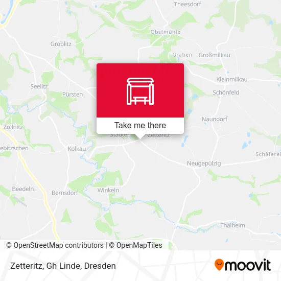 Карта Zetteritz, Gh Linde