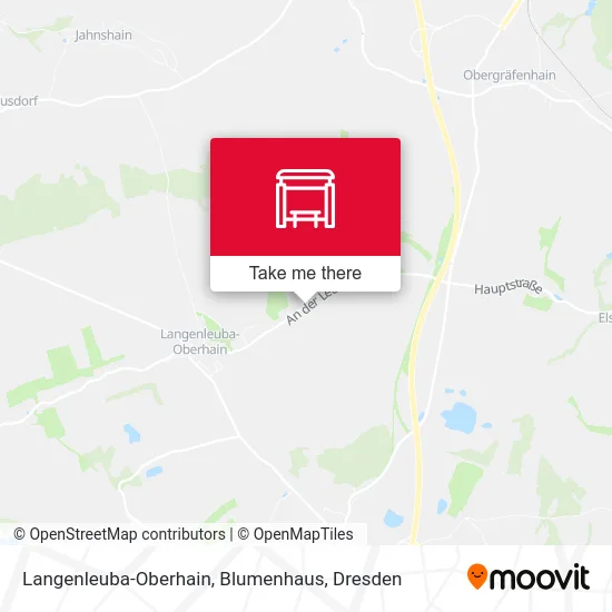 Карта Langenleuba-Oberhain, Blumenhaus