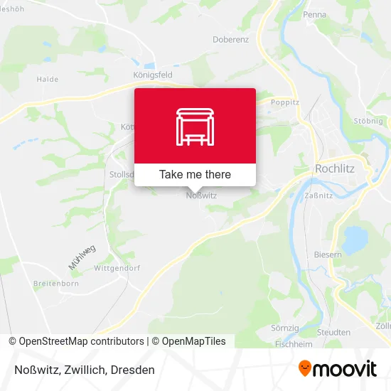 Карта Noßwitz, Zwillich