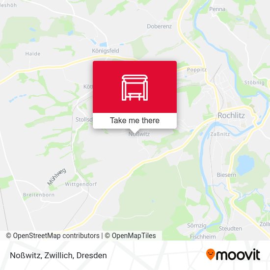 Карта Noßwitz, Zwillich