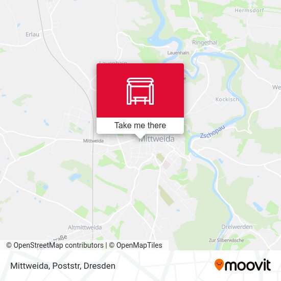 Карта Mittweida, Poststr