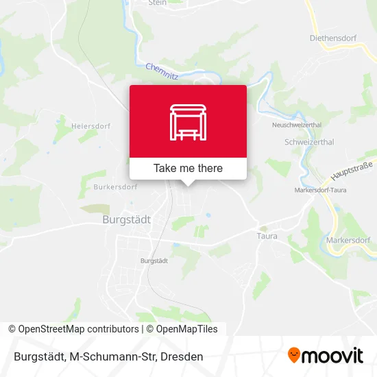 Карта Burgstädt, M-Schumann-Str