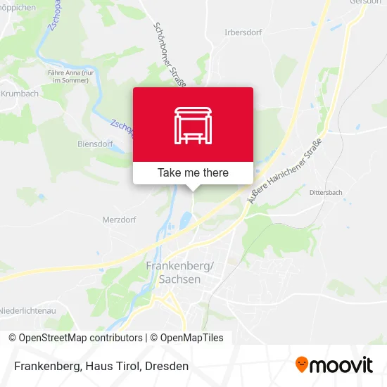 Карта Frankenberg, Haus Tirol