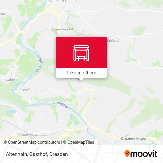 Карта Altenhain, Gasthof