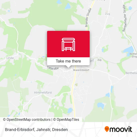 Карта Brand-Erbisdorf, Jahnstr