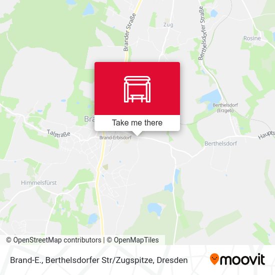 Карта Brand-E., Berthelsdorfer Str / Zugspitze