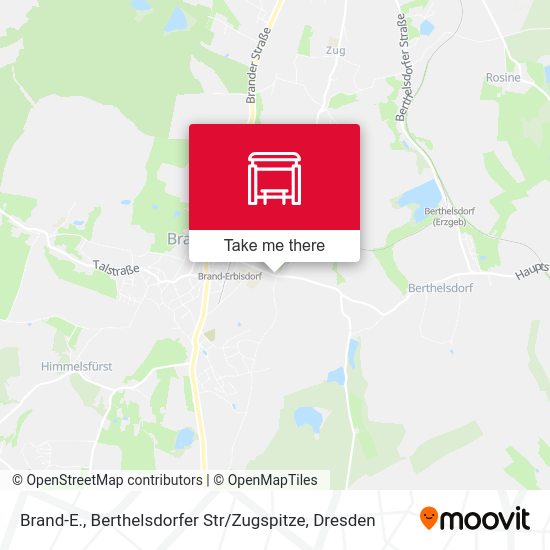 Карта Brand-E., Berthelsdorfer Str / Zugspitze