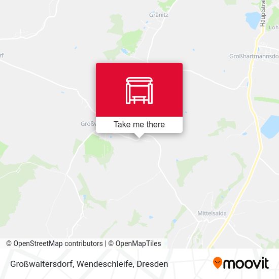 Карта Großwaltersdorf, Wendeschleife