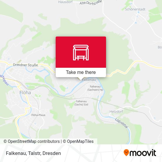 Карта Falkenau, Talstr