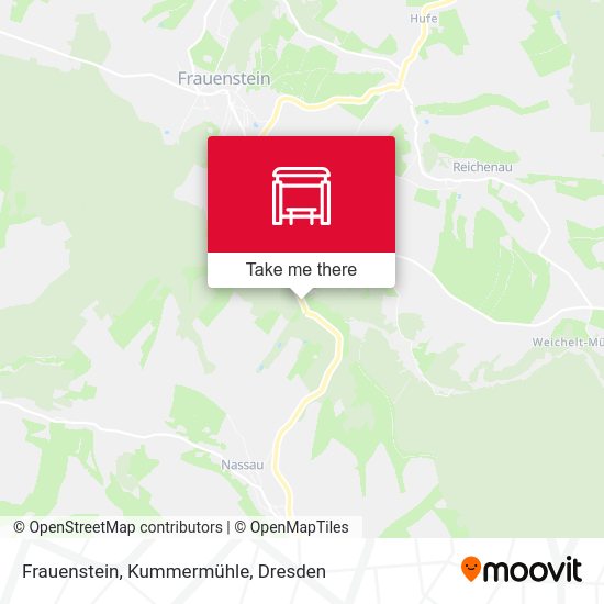 Карта Frauenstein, Kummermühle