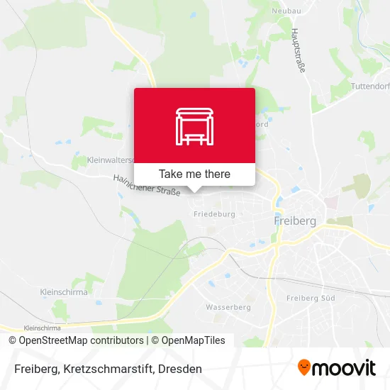 Карта Freiberg, Kretzschmarstift
