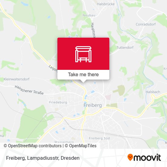 Карта Freiberg, Lampadiusstr