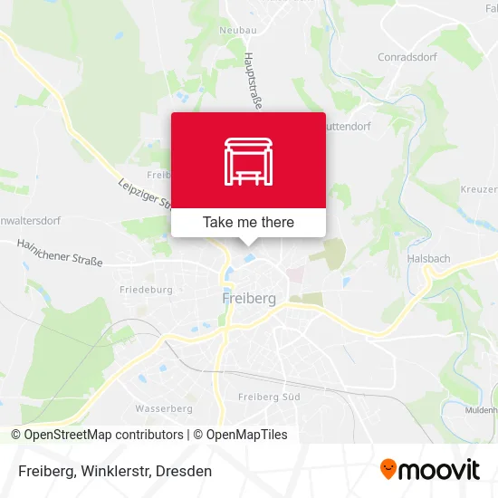 Карта Freiberg, Winklerstr