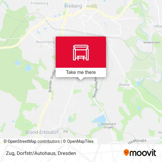 Карта Zug, Dorfstr/Autohaus