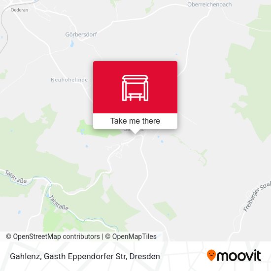 Карта Gahlenz, Gasth Eppendorfer Str