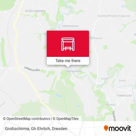 Карта Großschirma, Gh Ehrlich