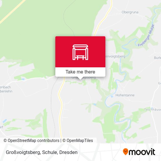 Карта Großvoigtsberg, Schule