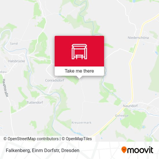 Карта Falkenberg, Einm Dorfstr