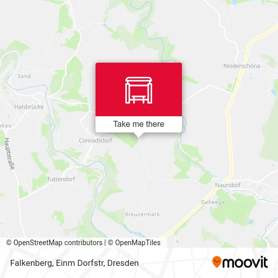 Карта Falkenberg, Einm Dorfstr