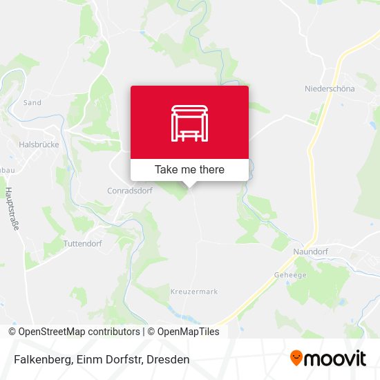 Карта Falkenberg, Einm Dorfstr