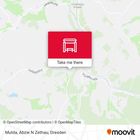 Карта Mulda, Abzw N Zethau