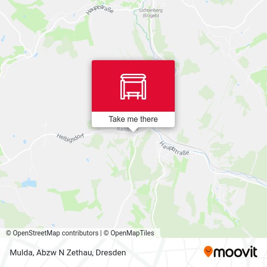 Карта Mulda, Abzw N Zethau