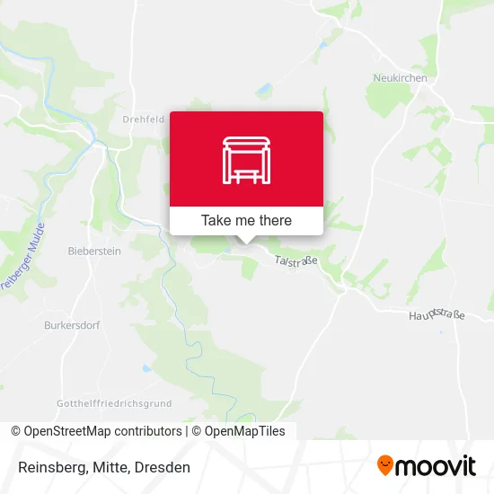 Reinsberg, Mitte map